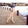 fashion lady party shoes golden heels